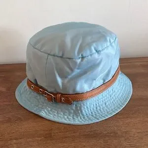 Coach | Accessories | Coach Light Blue Bucket Hat | Poshmark display picture 3